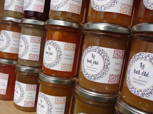 Photo montrant plusieurs gout de confiture